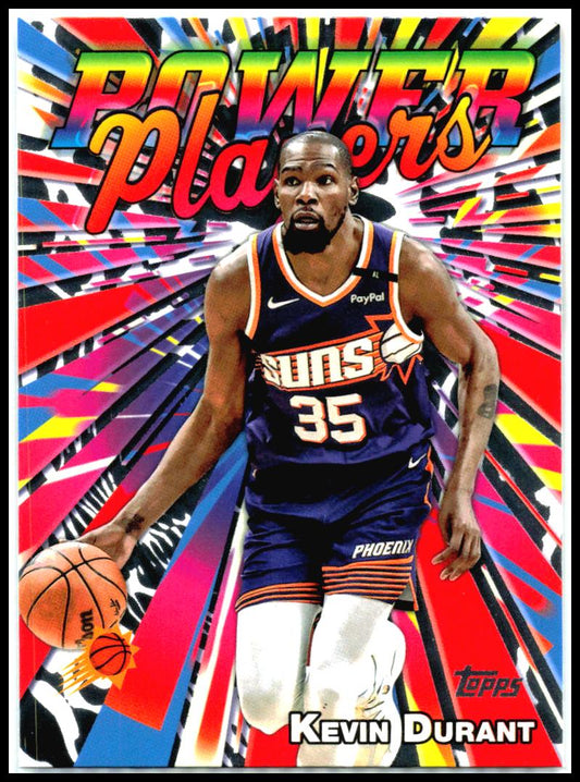 2025-26 Topps Power Players #PP-6 Kevin Durant Phoenix Suns