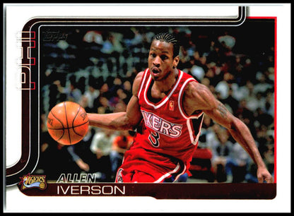 2025-26 Topps #253 Allen Iverson Philadelphia 76ers