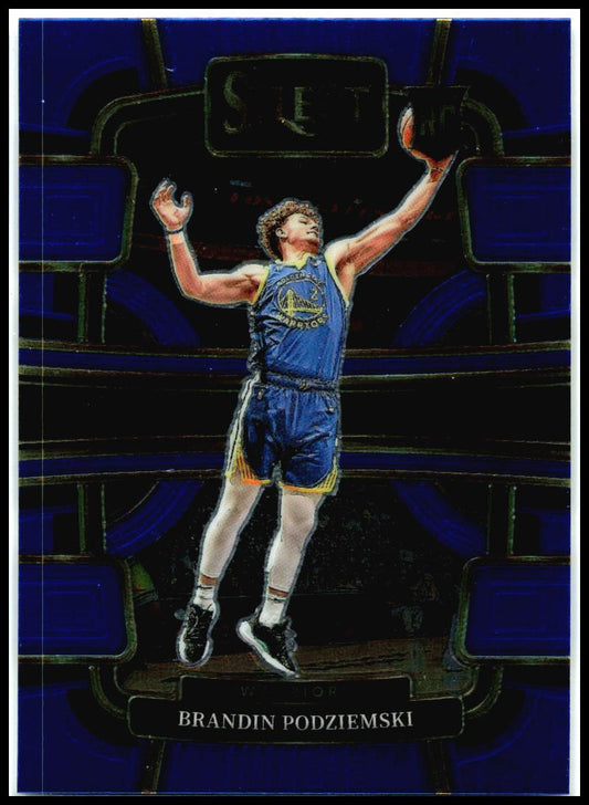 2023-24 Select Blue # Brandin Podziemski Warriors