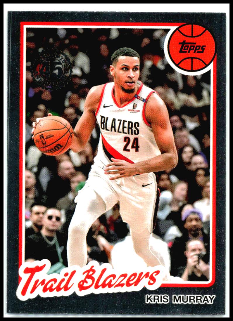 2025-26 Topps 1980-81 Topps Basketball #80BK-11 Kris Murray Portland