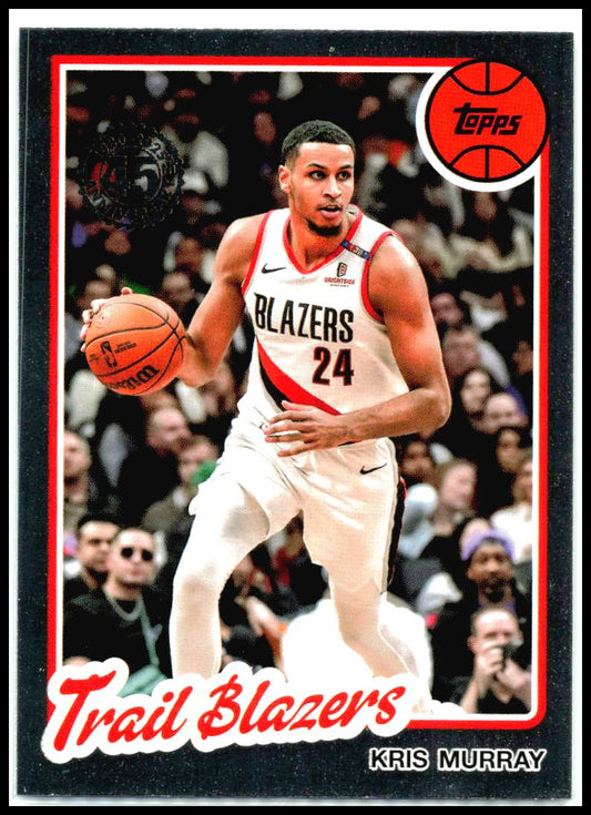 2025-26 Topps 1980-81 Topps Basketball #80BK-11 Kris Murray Portland