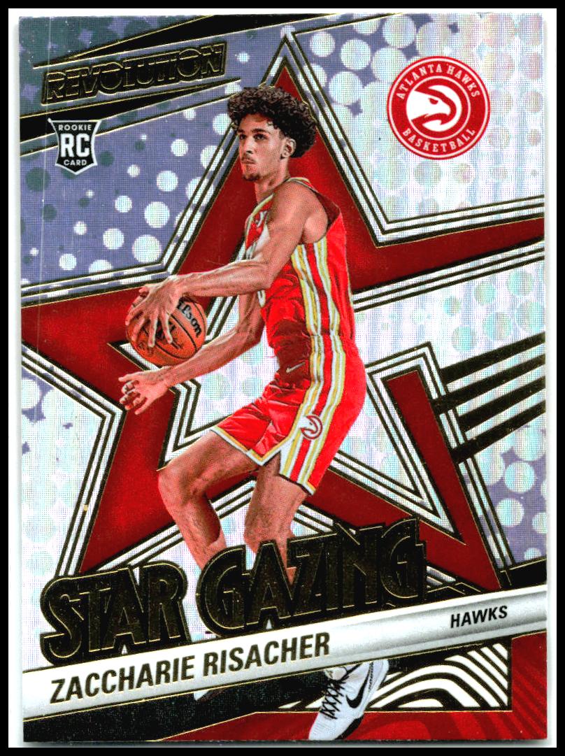 2024-25 Panini Revolution Star Gazing #16 Zaccharie Risacher Atlanta Hawks