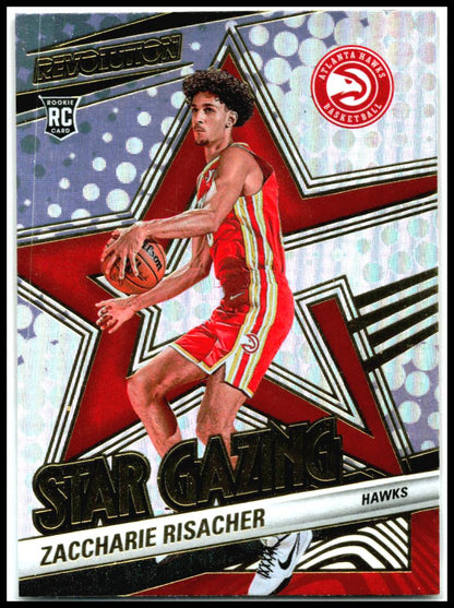 2024-25 Panini Revolution Star Gazing #16 Zaccharie Risacher Atlanta Hawks