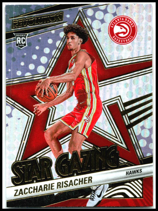 2024-25 Panini Revolution Star Gazing #16 Zaccharie Risacher Atlanta Hawks