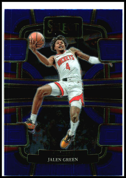 2023-24 Select Blue #42 Jalen Green Rockets