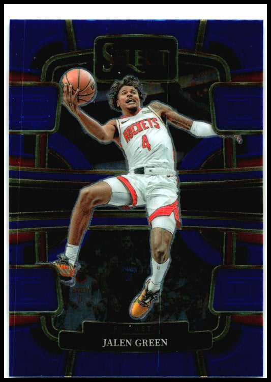 2023-24 Select Blue #42 Jalen Green Rockets