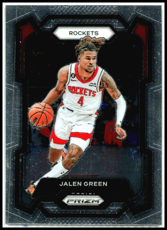 2023-24 Panini Prizm #29 Jalen Green Houston Rockets