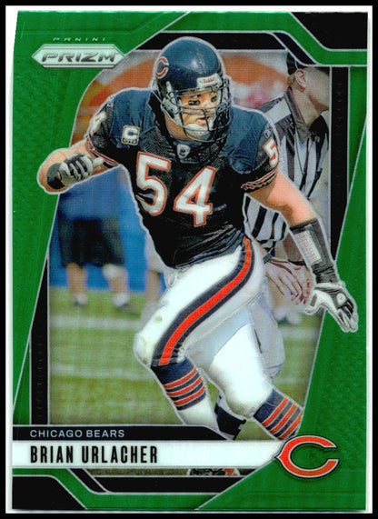 2024 Panini Prizm Green #52 Brian Urlacher Chicago Bears