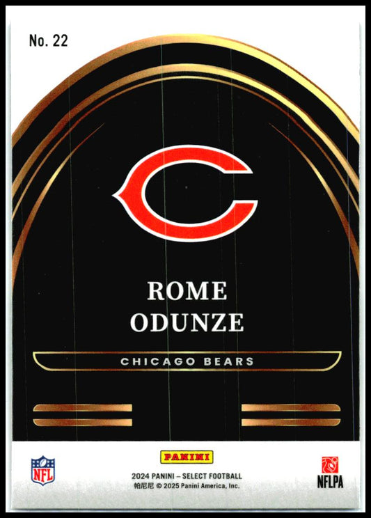 2024 Panini Select Select Future #22 Rome Odunze Chicago Bears