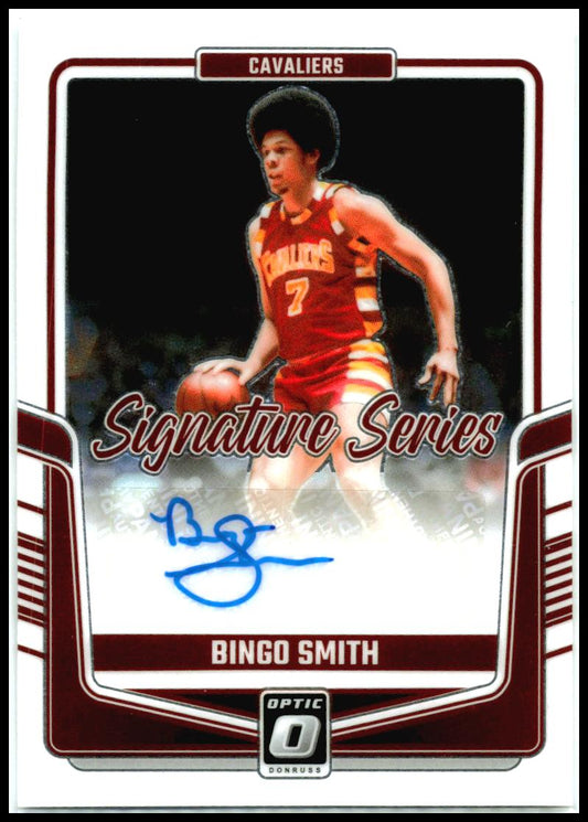 2024-25 Donruss Optic Signature Series #SS-BNG Bingo Smith Auto Cavaliers