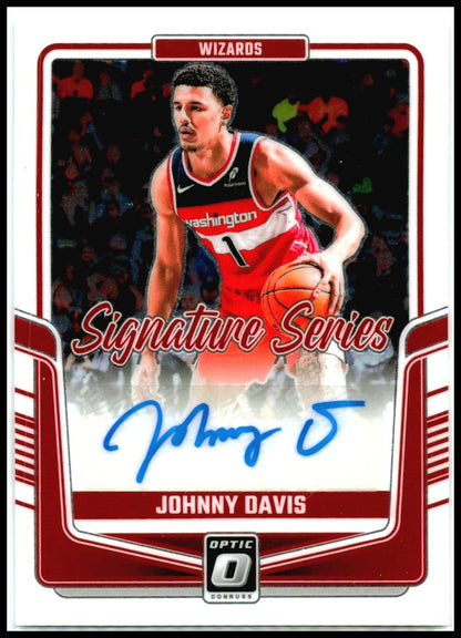 2024-25 Donruss Optic Signature Series #SS-JHN Johnny Davis Auto Wizards