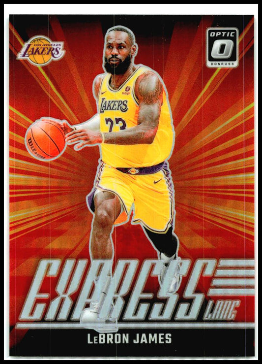 2024-25 Donruss Optic Express Lane Holo #2 LeBron James Los Angeles Lakers