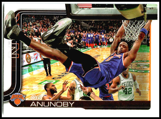 2025-26 Topps #15 OG Anunoby New York Knicks