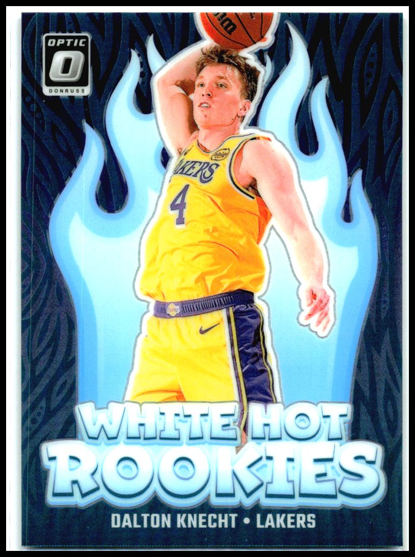 2024-25 Donruss Optic White Hot Rookies Purple #9 Dalton Knecht Lakers