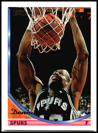 1993-94 Topps Gold #324 Dennis Rodman San Antonio Spurs