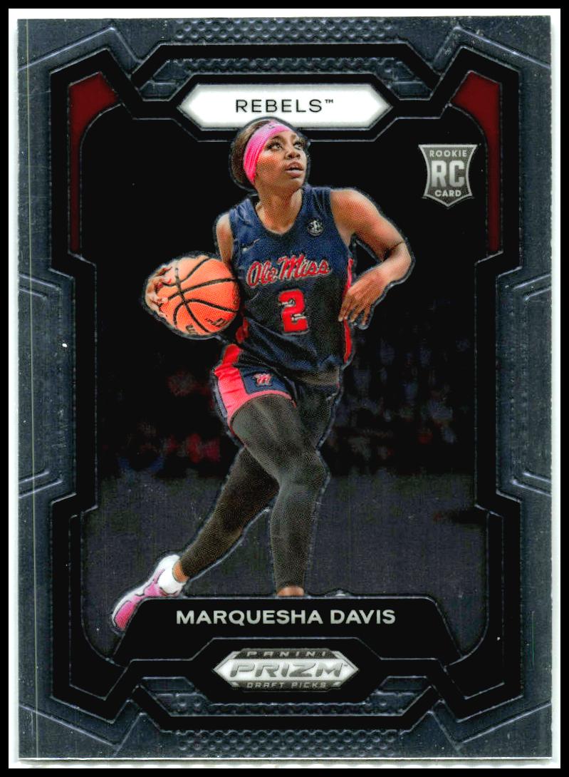 2024 Panini Prizm Draft Picks #96 Marquesha Davis Ole Miss Rebels