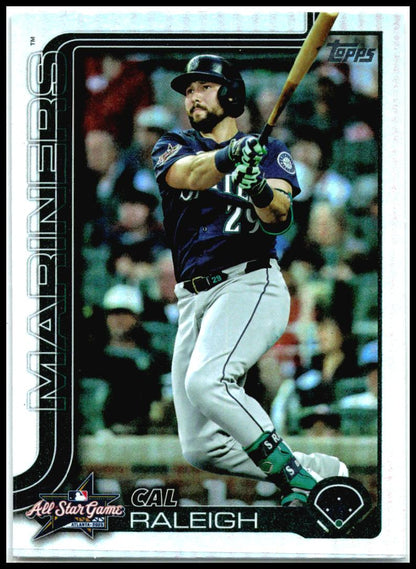 2025 Topps Update All-Star Game Foil #ASG-9 Cal Raleigh Seattle Mariners