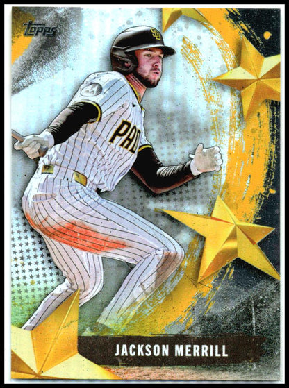 2025 Topps Update Stars of MLB #SMLB-80 Jackson Merrill San Diego Padres