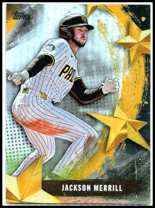 2025 Topps Update Stars of MLB #SMLB-80 Jackson Merrill San Diego Padres