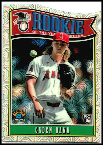 2025 Bowman Rookie of the Year Favorites Mojo Refractor #ROY-7 Caden Dana Angels