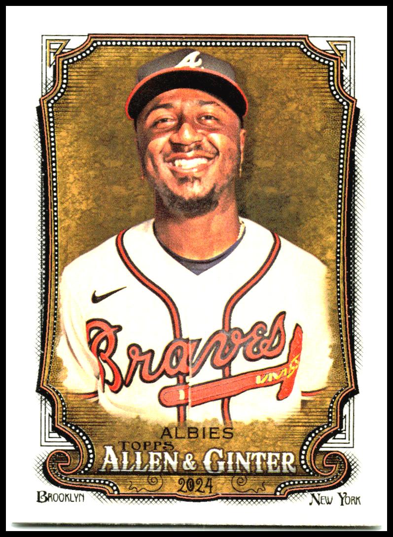 2024 Topps Allen & Ginter #109 Ozzie Albies Atlanta Braves