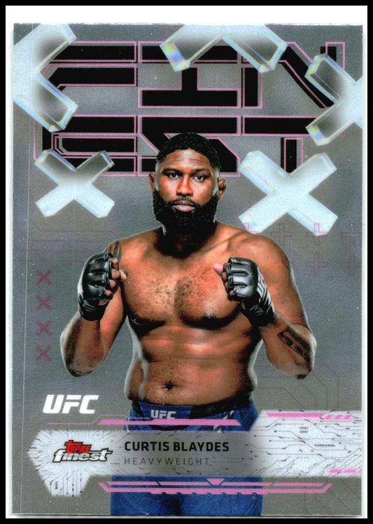 2025 Topps Finest UFC #65 Curtis Blaydes