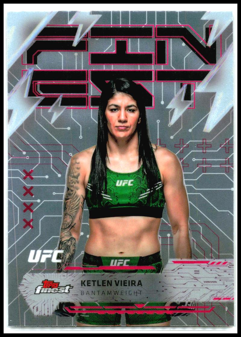 2025 Topps Finest UFC Rare #255 Ketlen Vieira