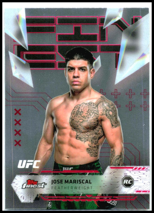 2025 Topps Finest UFC Uncommon #166 Jose Mariscal