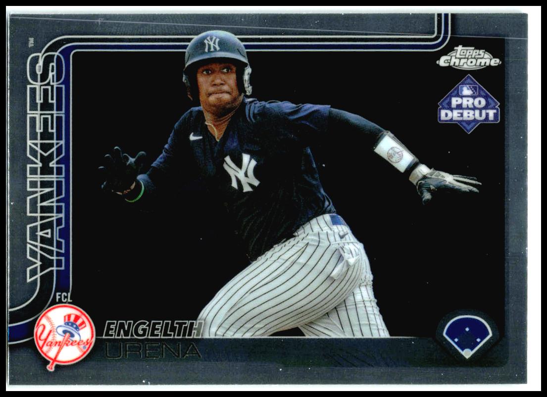 2025 Topps Pro Debut Chrome #PDC-20 Engelth Urena FCL Yankees