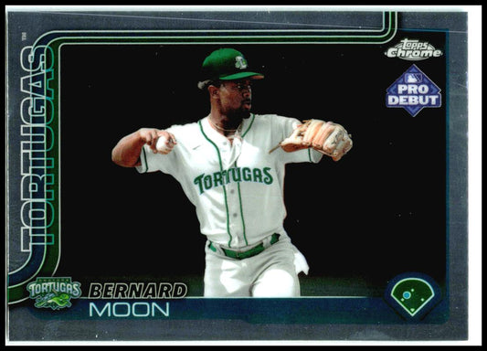 2025 Topps Pro Debut Chrome #PDC-124 Bernard Moon Daytona Tortugas
