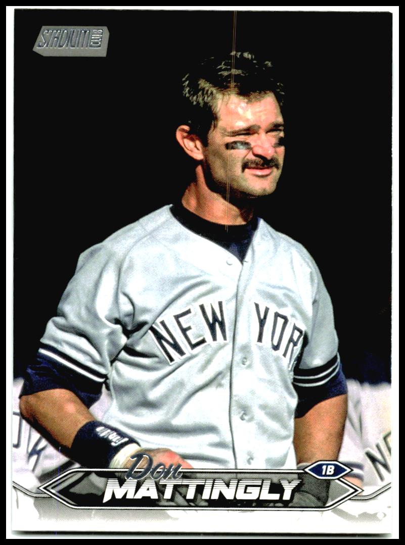 2024 Stadium Club #198 Don Mattingly New York Yankees