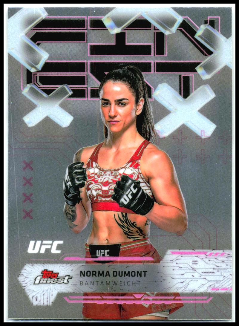 2025 Topps Finest UFC s #48 Norma Dumont
