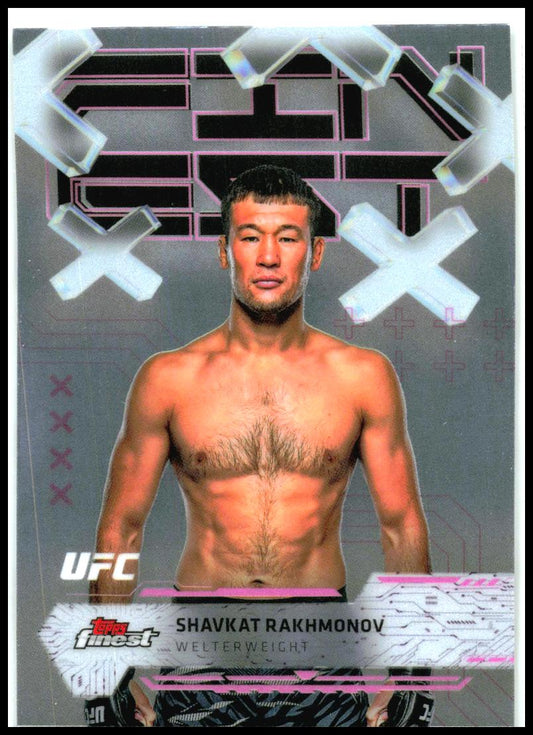 2025 Topps Finest UFC #3 Shavkat Rakhmonov