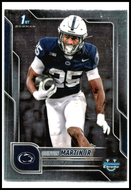 2025 Bowman University Chrome #167 Quinton Martin Jr. Penn State Nittany Lions