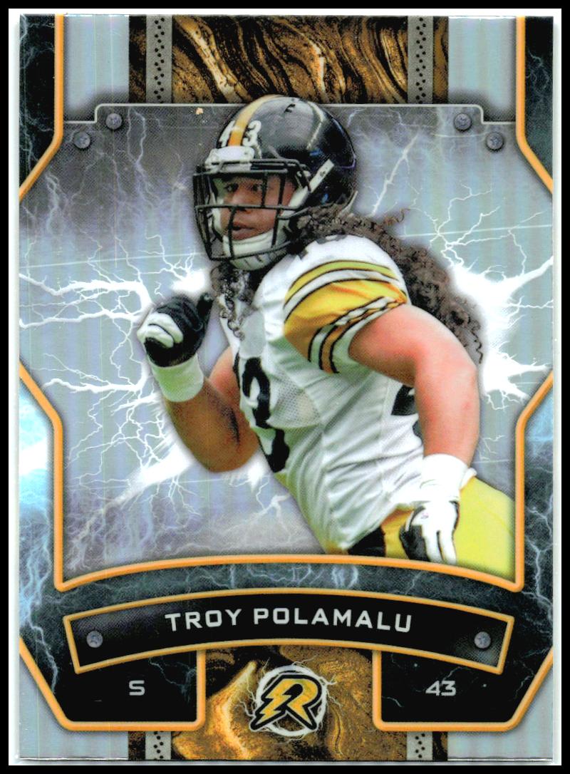 2024 Topps Resurgence Refractor #89 Troy Polamalu Pittsburgh Steelers