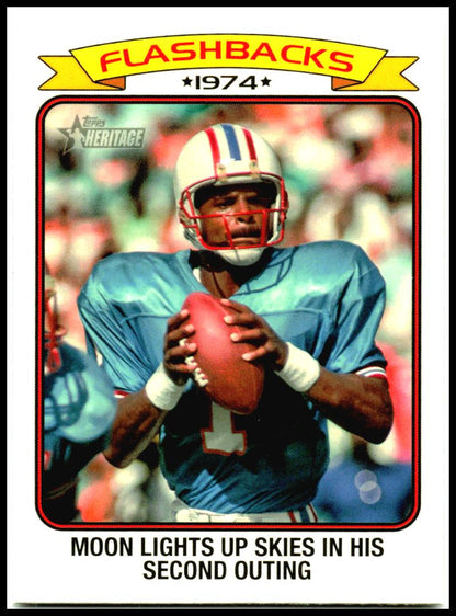 2023 Topps Composite Football Flashbacks #FF-14 Warren Moon Houston Oilers