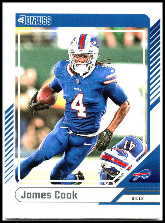 2024 Donruss #105 James Cook Buffalo Bills