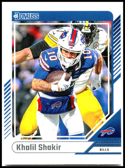2024 Donruss #37 Khalil Shakir Buffalo Bills