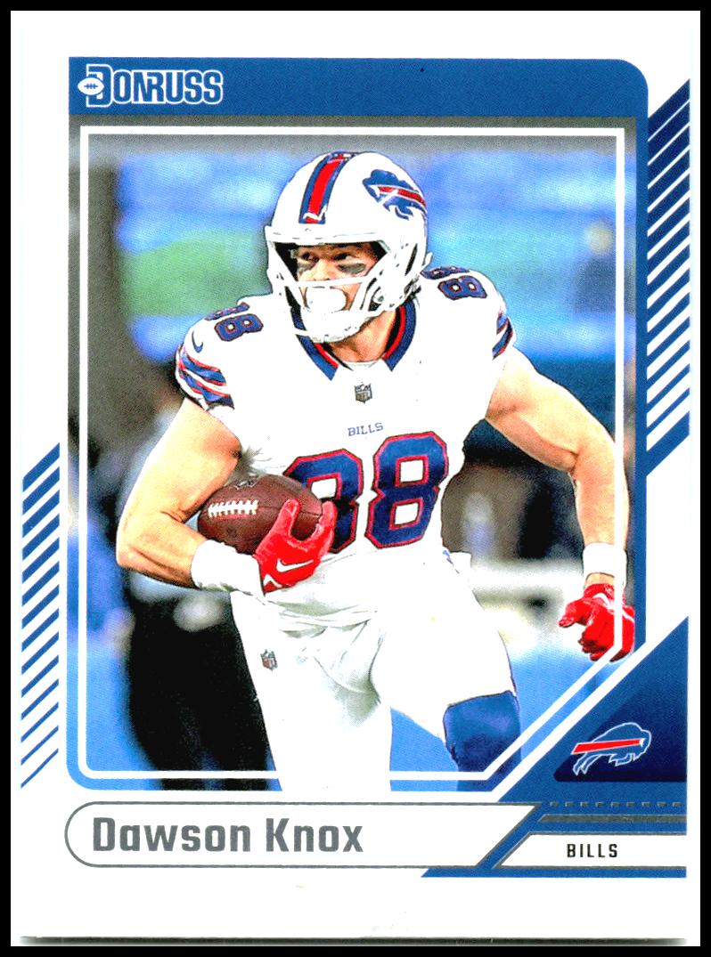 2024 Donruss #4 Dawson Knox Buffalo Bills