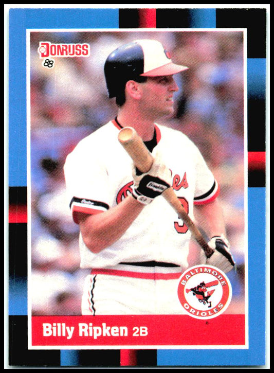 1988 Donruss #336 Billy Ripken Rookie Baltimore Orioles