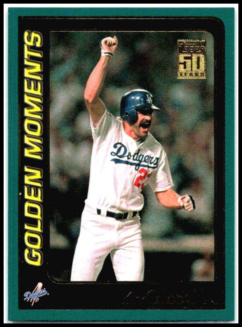 2001 Topps #382 Kirk Gibson Los Angeles Dodgers