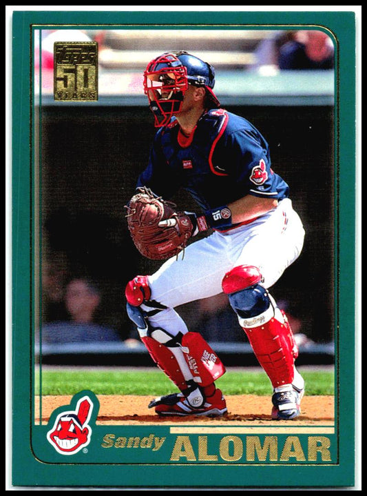 2001 Topps Limited #312 Sandy Alomar Cleveland Indians