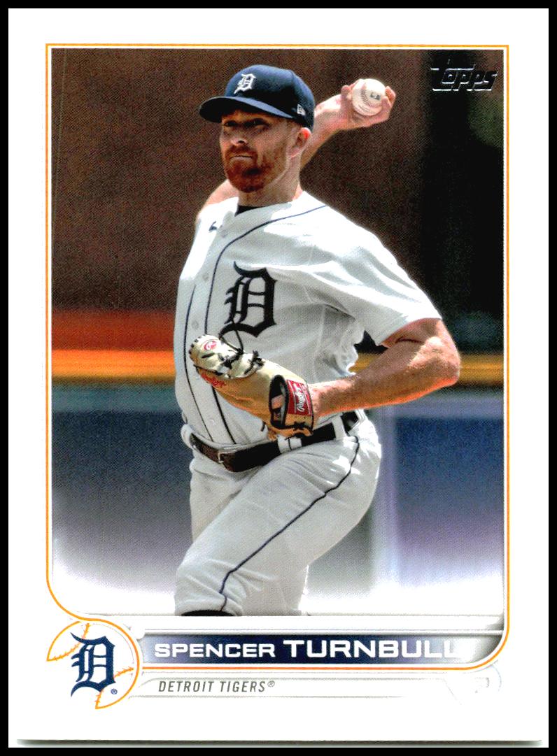 2022 Topps #228 Spencer Turnbull Detroit Tigers