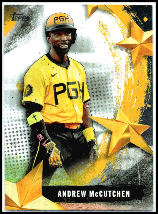 2025 Topps Update Stars of MLB #SMLB-73 Andrew McCutchen Pittsburgh Pirates