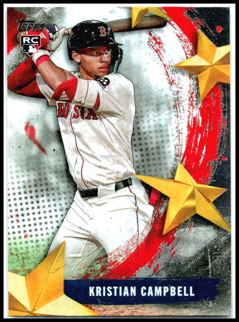 2025 Topps Update Stars of MLB #SMLB-62 Kristian Campbell Boston Red Sox
