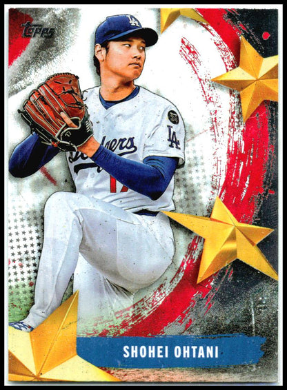2025 Topps Update Stars of MLB #SMLB-77 Shohei Ohtani Los Angeles Dodgers