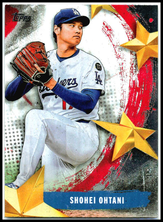 2025 Topps Update Stars of MLB #SMLB-77 Shohei Ohtani Los Angeles Dodgers