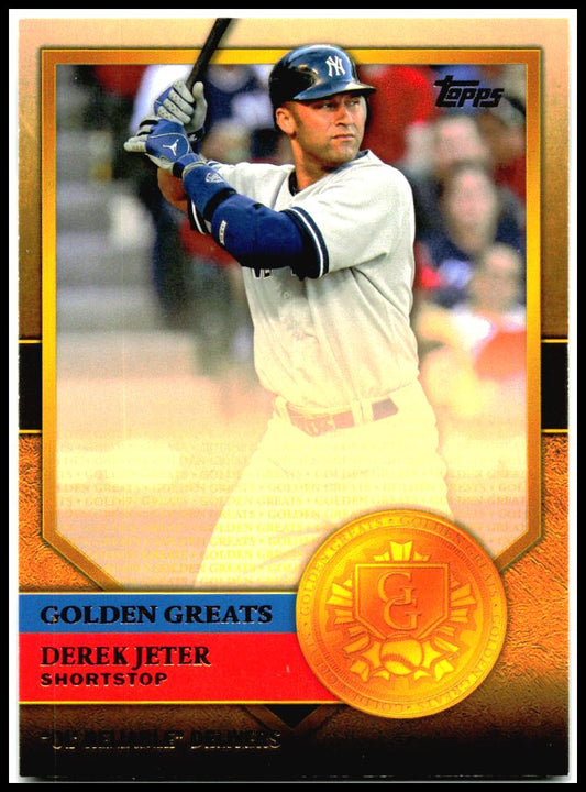 2012 Topps Golden Greats #GG-30 Derek Jeter New York Yankees