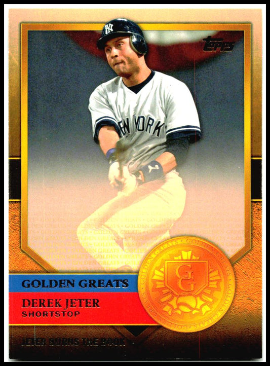 2012 Topps Golden Greats #GG-27 Derek Jeter New York Yankees