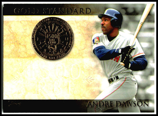2012 Topps #GS-19 Andre Dawson Gold Standard